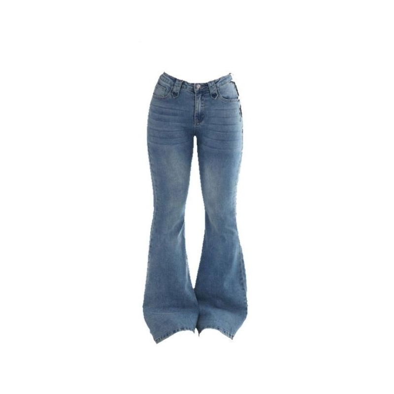 Pantalón flare Y2K mujer