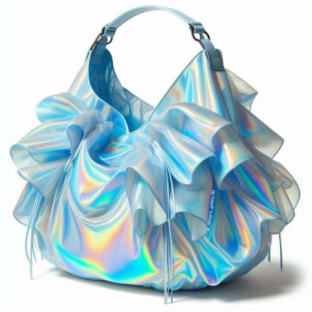 Bolso Y2K holográfico