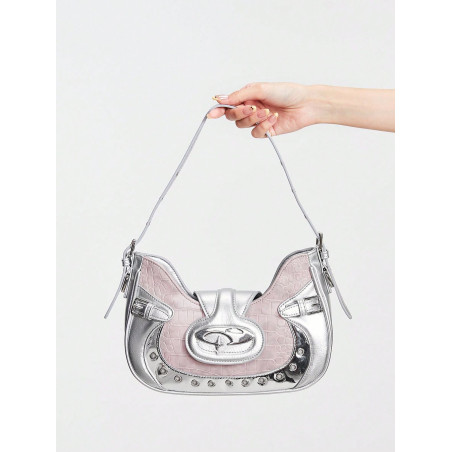Glossy Moon Bag